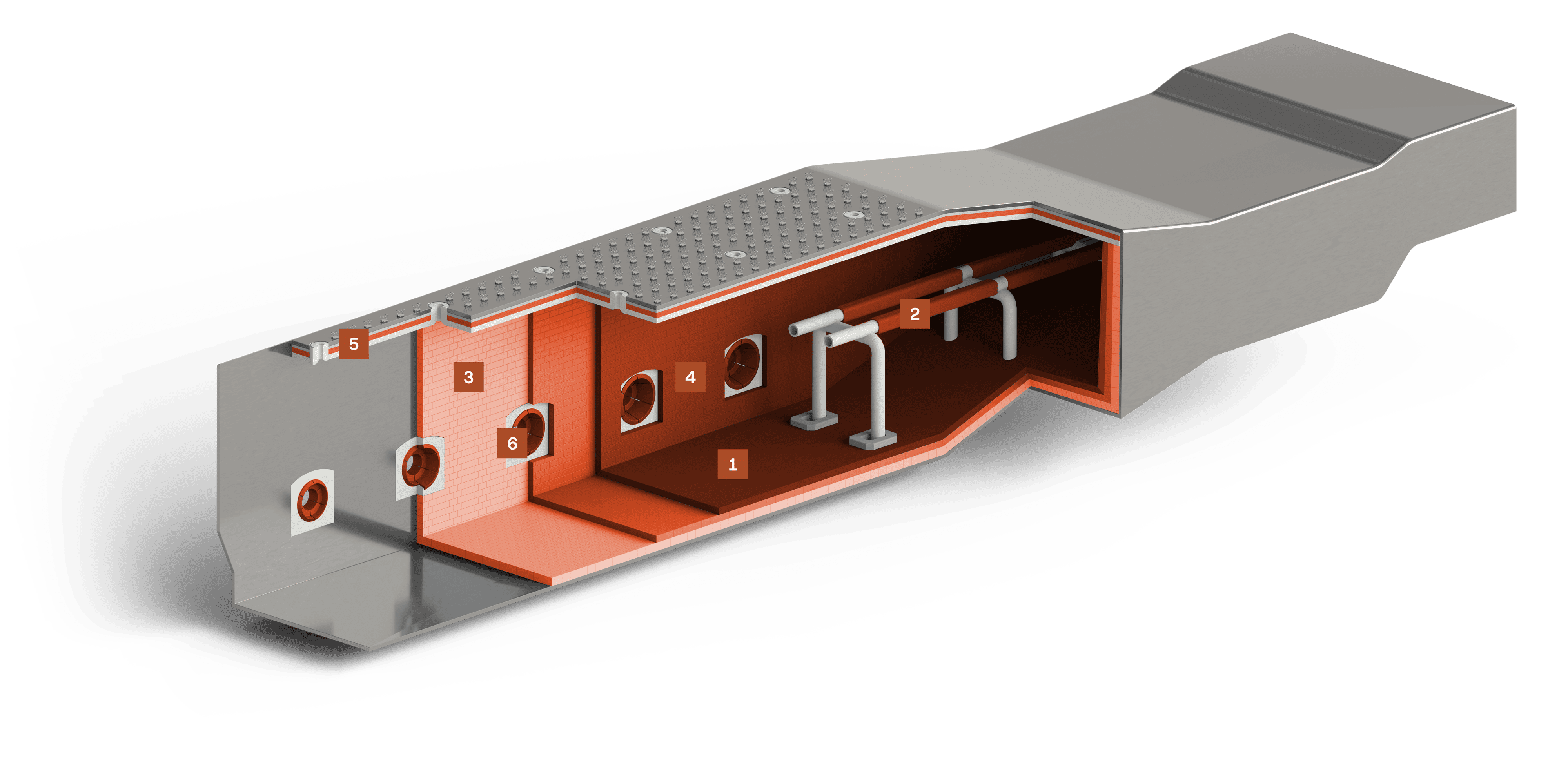 Forno a suole mobili (walking-beam)